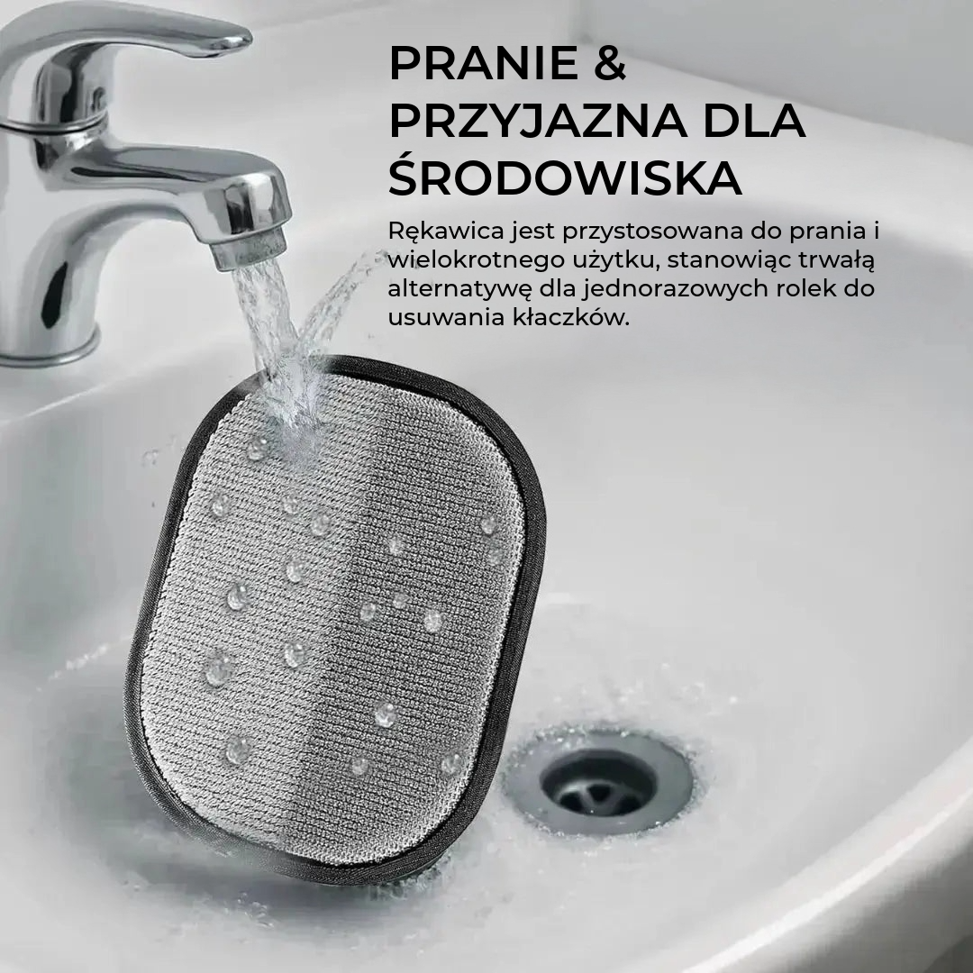 Rękawica do Usuwania Sierści Zwierząt