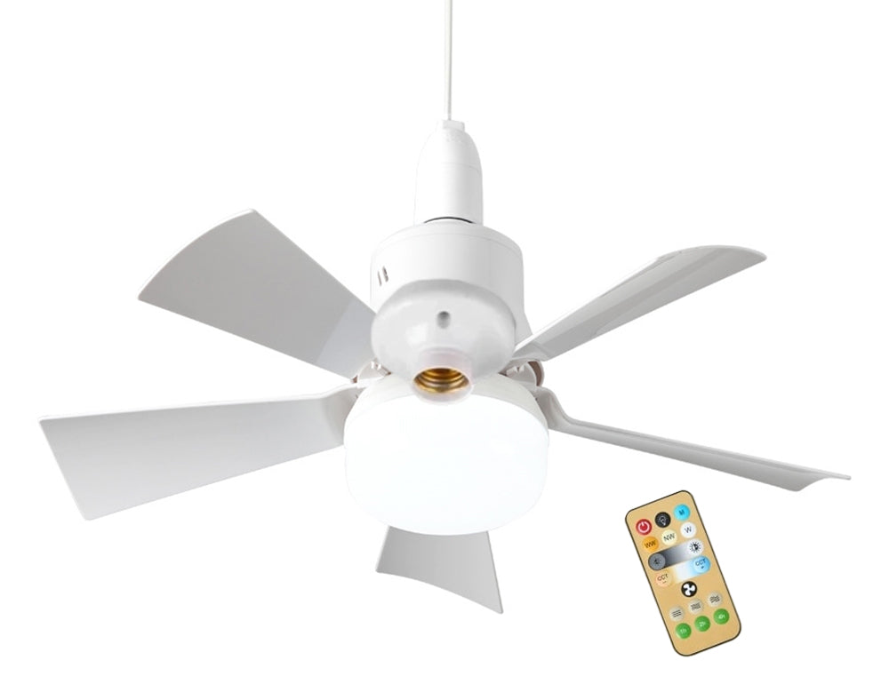 Wentylator sufitowy 2-w-1 z pilotem