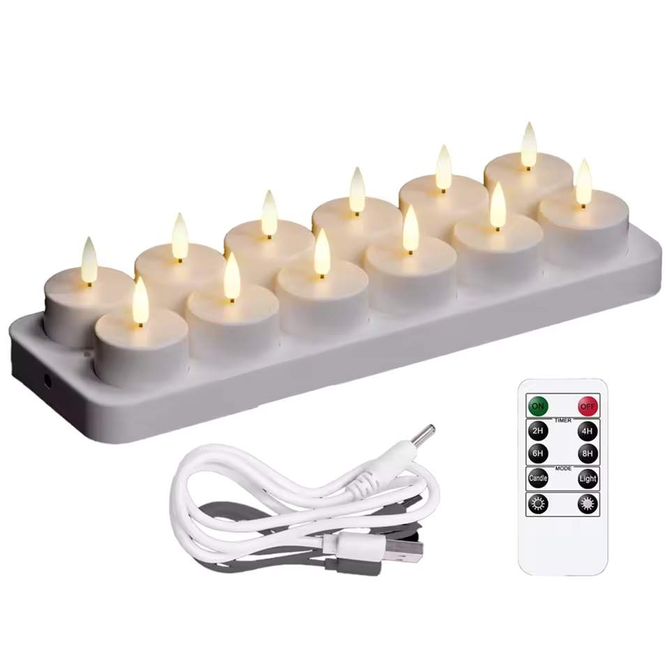 Ładowalne świece LED