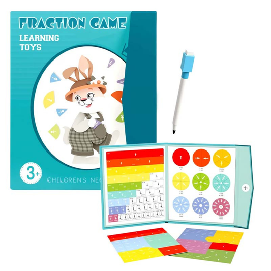 Magnetyczna Książka z Ułamkami