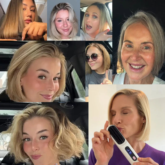 Pierwsza inteligentna szczotka stylizująca do krótkich włosów