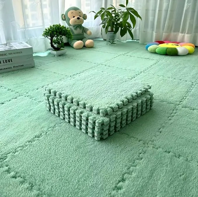 SoftStep PlayTiles – Miękkie, modułowe płytki podłogowe zapewniające bezpieczną zabawę i stylowe wnętrze. (Opakowanie 10 sztuk)
