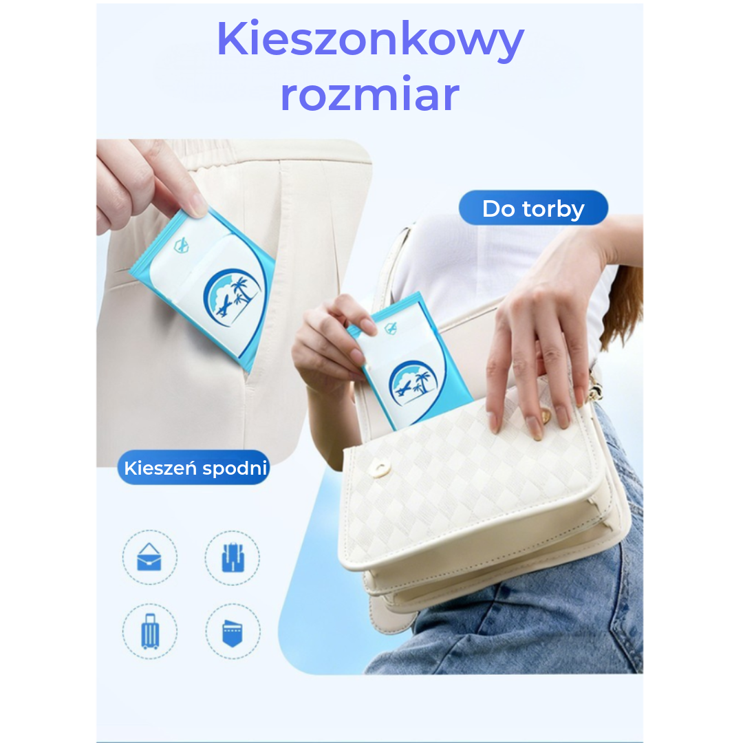 Biodegradowalne pokrowce na deskę sedesową