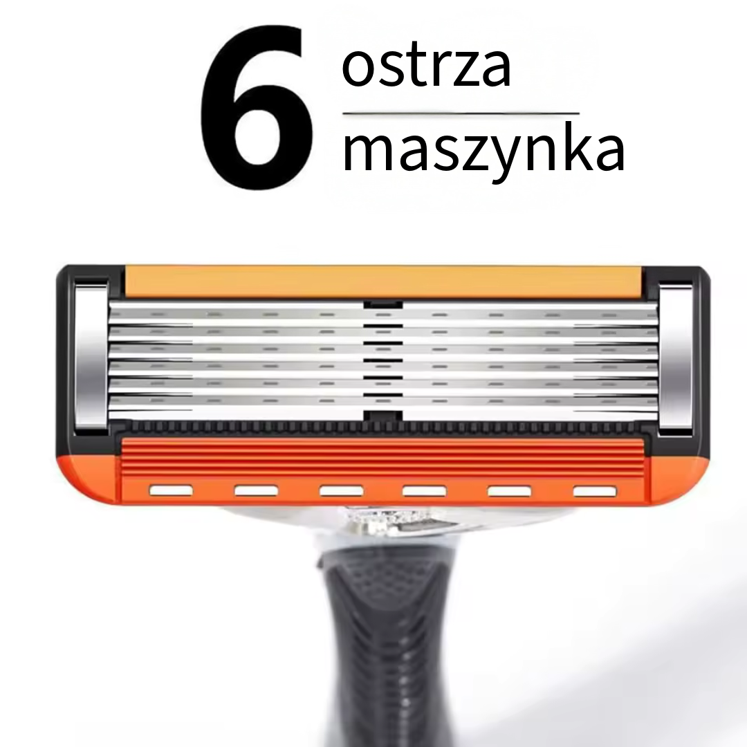 ProShave 6 – Maszynki z 6 ostrzami w opakowaniach po 24/48 sztuk. Klasyczne i bezpieczne golenie z sześcioma ostrzami dla precyzji, komfortu i długiej żywotności