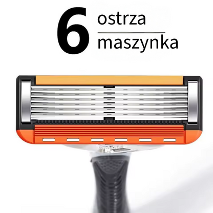 ProShave 6 – Maszynki z 6 ostrzami w opakowaniach po 24/48 sztuk. Klasyczne i bezpieczne golenie z sześcioma ostrzami dla precyzji, komfortu i długiej żywotności
