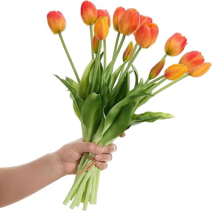 Everbloom Tulipany – Real Touch Realistyczne tulipany sztuczne o naturalnej fakturze