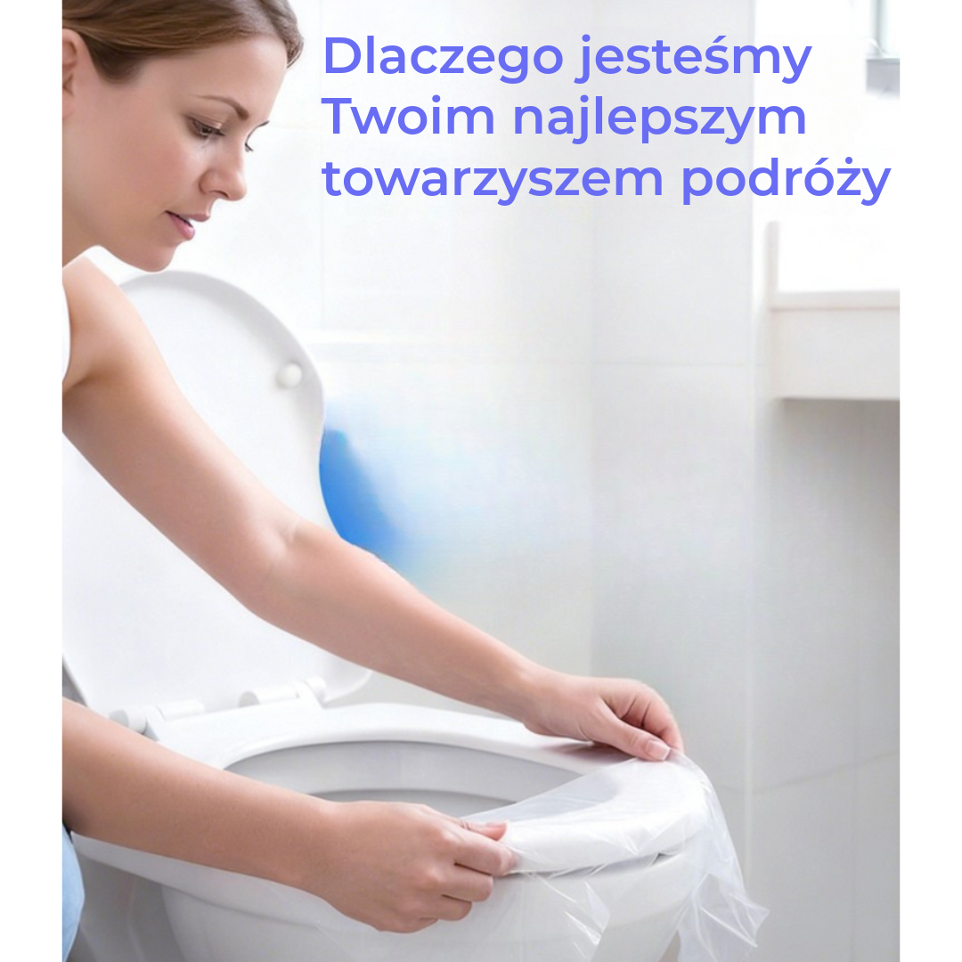 Biodegradowalne pokrowce na deskę sedesową
