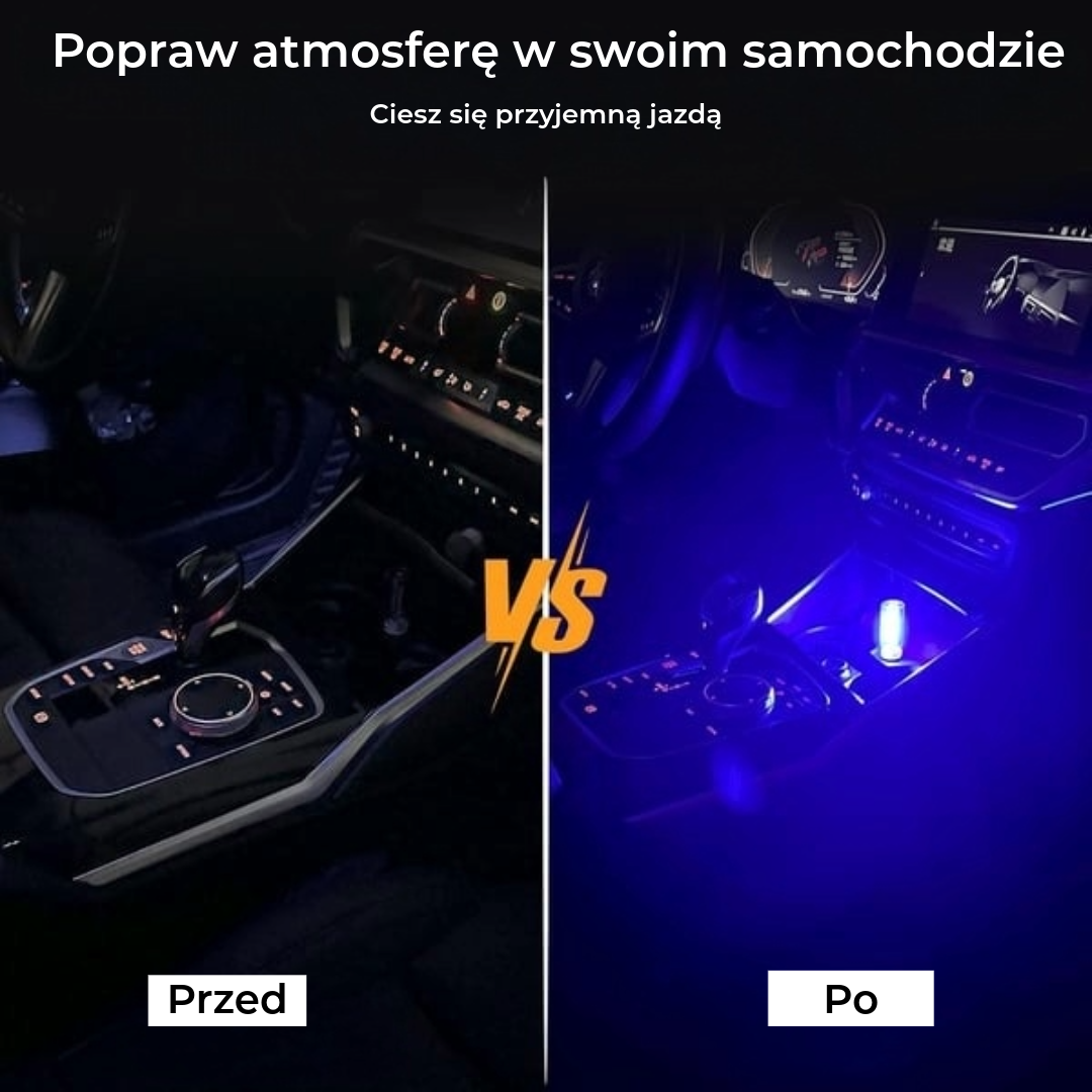 Samochodowa żarówka USB