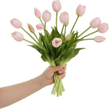 Everbloom Tulipany – Real Touch Realistyczne tulipany sztuczne o naturalnej fakturze