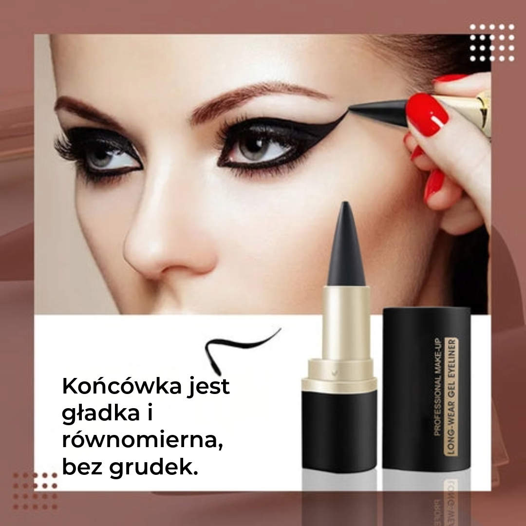 Ultratrwały matowy eyeliner – szybkoschnący, trwałość 24 godziny & maksymalna precyzja