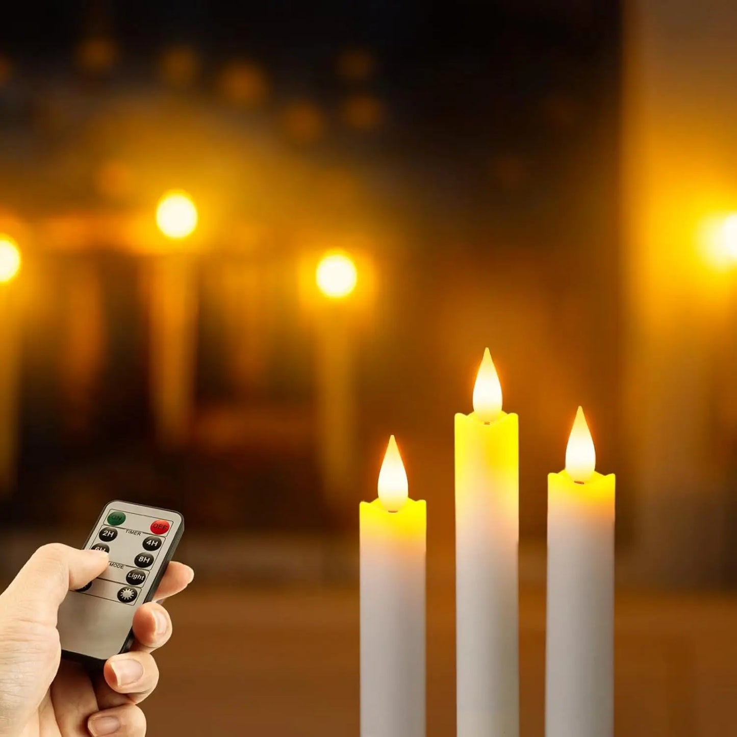 Ładowalne Świece LED