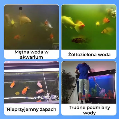 Tabletki do oczyszczania wody w akwariach
