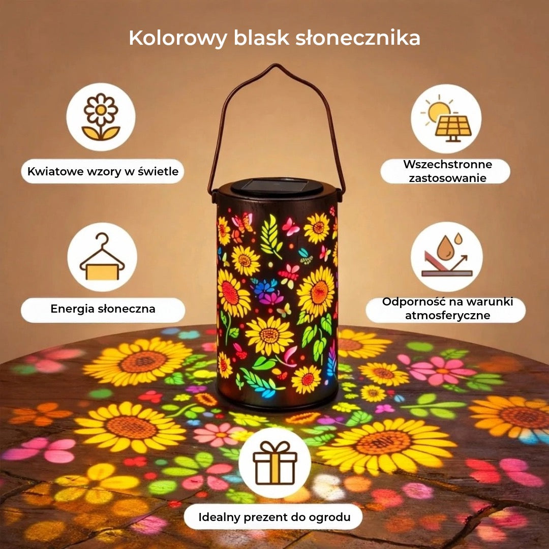 Solarna Latarnia Kwiatowa
