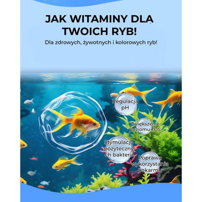 Tabletki do oczyszczania wody w akwariach