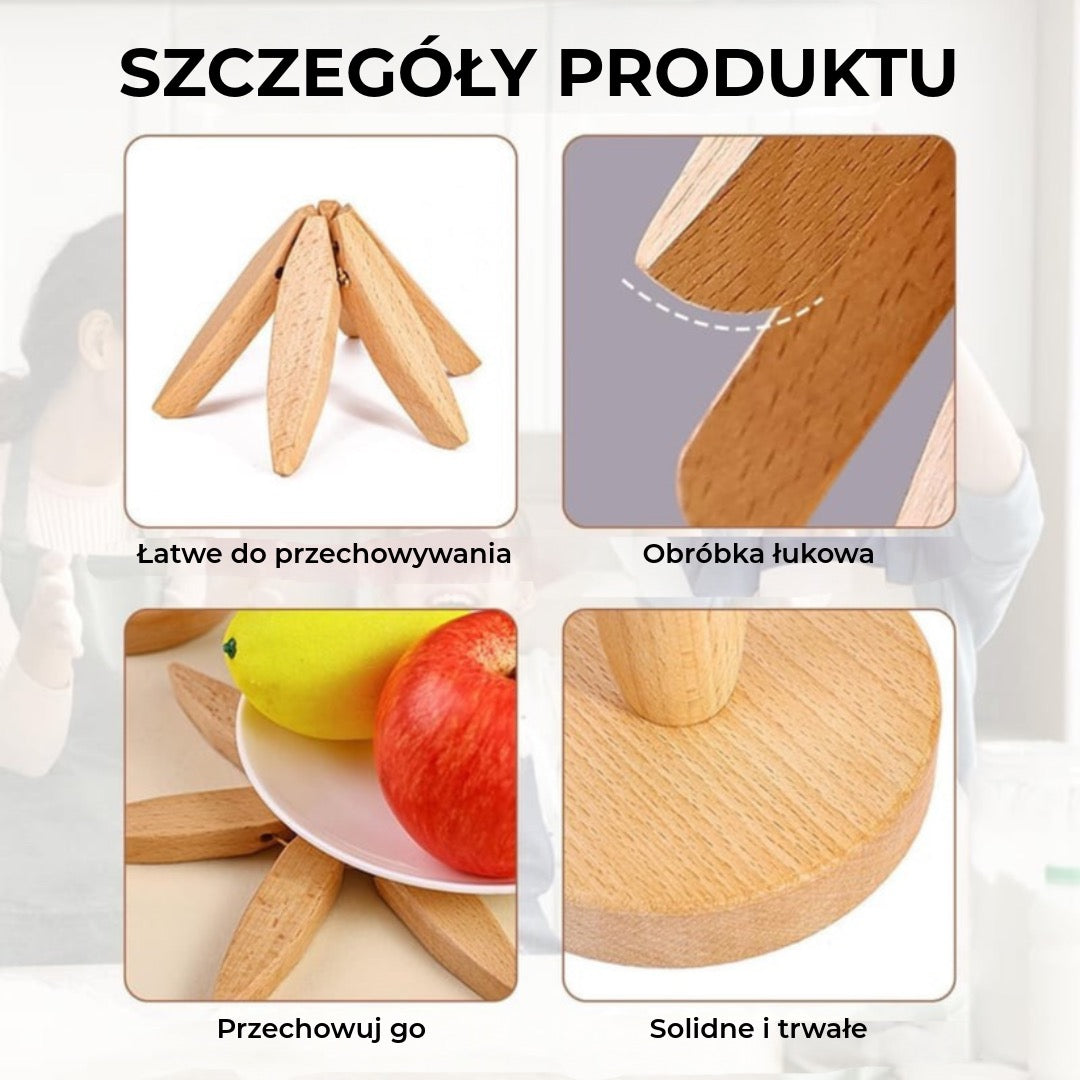Zestaw Podkładek w Kształcie Choinki
