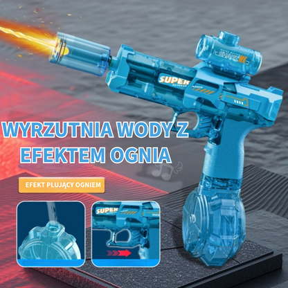 Elektryczny pistolet na wodę LED