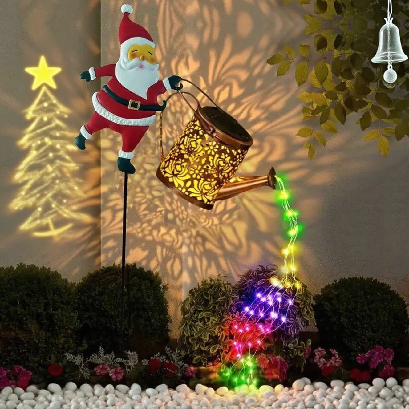 Lampion Świąteczny Konewka na Energii Słonecznej