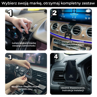 Spersonalizowany obrotowy uchwyt na telefon