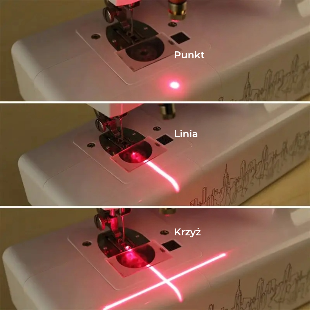 StitchLaser™ – Precyzyjna prowadnica do maszyn do szycia