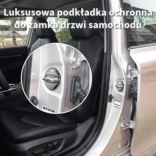 Luksusowe nakładki ochronne na zamki drzwi | 4 sztuki
