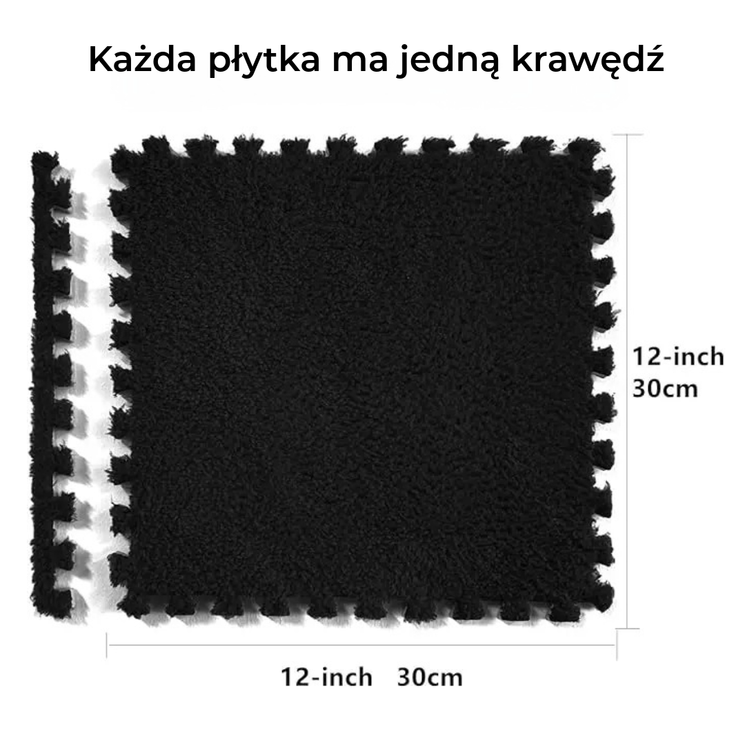 SoftStep PlayTiles – Miękkie, modułowe płytki podłogowe zapewniające bezpieczną zabawę i stylowe wnętrze. (Opakowanie 10 sztuk)